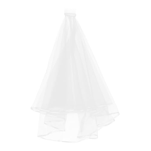 TOVINANNA Brautschleier Damen Tüll mit Haarschmuck Handgenähtes Accessoire für Hochzeiten und Junggesellinnenabschiede Eleganter Schleier für Besonderen Tag TOVINANNA Brautschleier Damen Tüll mit Haarschmuck Handgenähtes Accessoire für Hochzeiten und Junggesellinnenabschiede Eleganter Schleier für Besonderen Tag von TOVINANNA