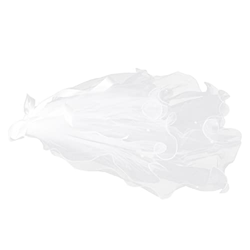 TOVINANNA Brautschleier für Hochzeit Eleganter Tüll Schleier mit Haarschmuck für Junggesellinnenabschied Weiß Stilvolles Design für Accessoires Hochzeitsfotografie TOVINANNA Brautschleier für Hochzeit Eleganter Tüll Schleier mit Haarschmuck für Junggesellinnenabschied Weiß Stilvolles Design für Accessoires Hochzeitsfotografie von TOVINANNA