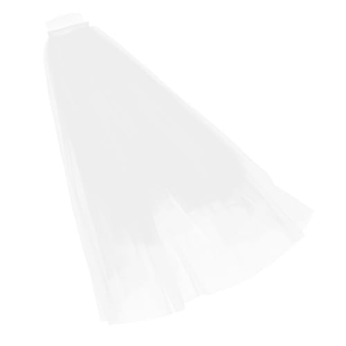 TOVINANNA Damen Brautschleier mit Kamm Zweilagiger Tüll Elegantes Hochzeitsaccessoire für Junggesellenabschied und Hochzeiten Weiß Vielseitig für Hochzeitsstil TOVINANNA Damen Brautschleier mit Kamm Zweilagiger Tüll Elegantes Hochzeitsaccessoire für Junggesellenabschied und Hochzeiten Weiß Vielseitig für Hochzeitsstil von TOVINANNA