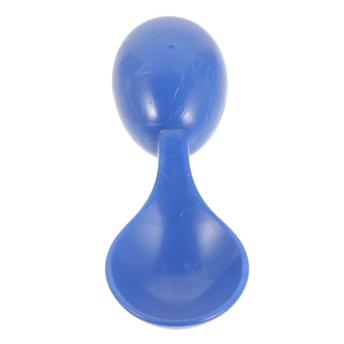 TOVINANNA Handheld Safety Spoon für Gefängnisgebrauch Robuster Runder Löffel mit Kurzem Griff für Sichere Esswerkzeuge Haftanstalten Hygienisch und Einfach zu Reinigen von TOVINANNA