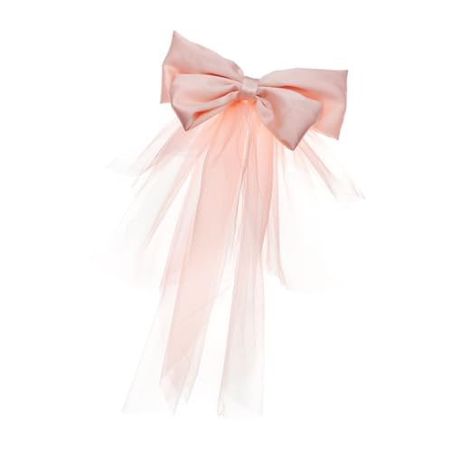 TOVINANNA Hochzeits Schleier mit Schleife Kurzer Brautschleier für Braut Elegantes Haaraccessoire für Hochzeiten und Partys Pinkes Design für Besondere Anlässe TOVINANNA Hochzeits Schleier mit Schleife Kurzer Brautschleier für Braut Elegantes Haaraccessoire für Hochzeiten und Partys Pinkes Design für Besondere Anlässe von TOVINANNA