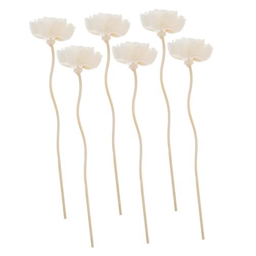 TOVINANNA Rattan Aromatherapie Diffuser Sticks Mit Holzblumen Nachfüllset Für Raumduft Dekorative Blütenstäbe Für Ätherische Öle Zur Wohnraumberuhigung TOVINANNA Rattan Aromatherapie Diffuser Sticks Mit Holzblumen Nachfüllset Für Raumduft Dekorative Blütenstäbe Für Ätherische Öle Zur Wohnraumberuhigung von TOVINANNA