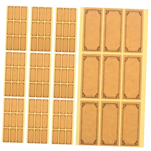 TOVINANNA Writable Kraft Paper Weinflaschenetiketten Selbstklebende Etiketten für Weinflaschen für Besondere Anlässe Einfach zu Verwenden Vintage TOVINANNA Writable Kraft Paper Weinflaschenetiketten Selbstklebende Etiketten für Weinflaschen für Besondere Anlässe Einfach zu Verwenden Vintage von TOVINANNA