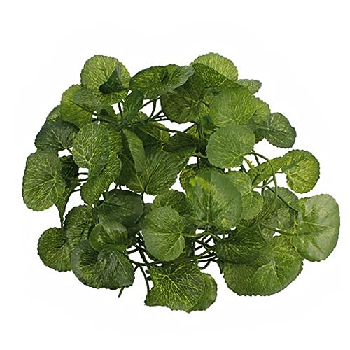 TOVINANNA künstliche ranken kunstblätter Dekoration Party dekosand grün kunstplflanze Party Dekoration wohnraumdeko hausdeko blumenschmuck dekorative Weinrebe grüne Blätter Blattrebe von TOVINANNA