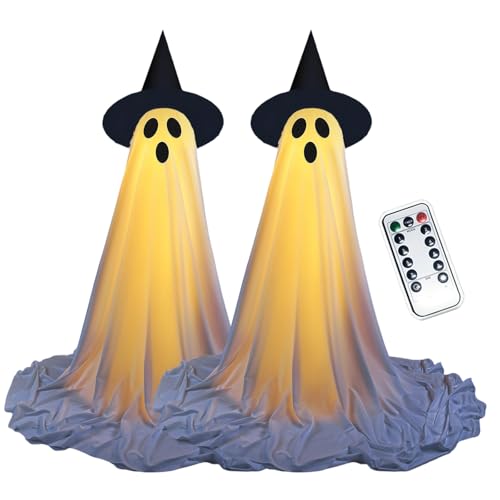 Glühen Einstellbare Specter Statue Mit LED Leuchten Für Halloween Displays Innenraum Freien Und EIN Eindringliches Setup Leuchtete Halloweens Display von TOWARDSNAN