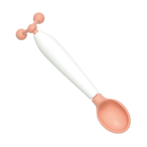 Rotierende Fütterungslöffel Plastik Gravitationslöffel Kleinkind Utensiltemperaturempfindlichkeitsempfindlichkeits Fütterungslöffel Temperaturempfindlichkeitsempfindlichkeits Fütterungslöffel von TOWARDSNAN