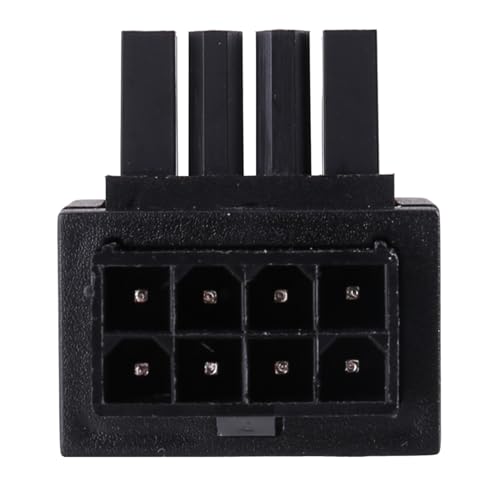 TOWARDSNAN ATX8PIN Female 90 Gradwinkel Auf 8Pin Männliche Power Adapter GPU Servolenkungsanschluss Für Desktops Grafikkarte von TOWARDSNAN