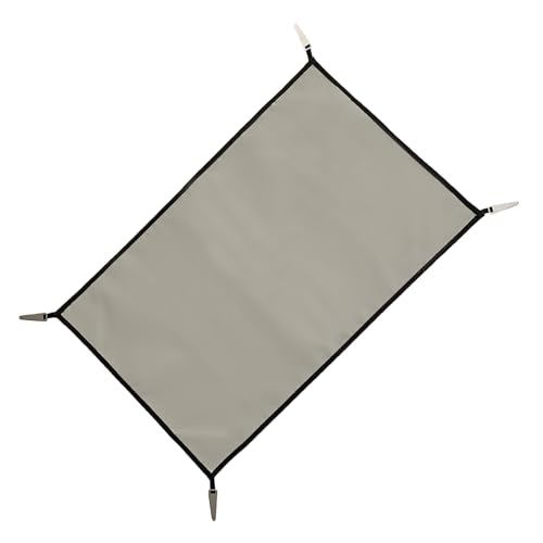 TOWARDSNAN Campingmatte, langlebiger Bodenschutz für Grillabende und Lagerfeuer zum Grillen im Garten von TOWARDSNAN
