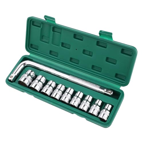 TOWARDSNAN Ratschenschlüssel Set Auto Reparaturwerkzeug 1/4 Ratschendriebsschlüsselkombination Mit Sockelmetrikbit von TOWARDSNAN