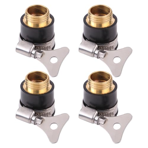 TOWARDSNAN Set Von 4 Hochleistungs Messing Wasserhahn Stecker Kits 1/4 Zoll von TOWARDSNAN
