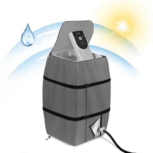Spa-Heizungspumpenabdeckung, Warmwasserbereiter Pumpenabdeckung Whirlpool-Heizungspumpe Pumpenabdeckungen Für Warmwasserbereiter für mehrere Whirlpool-Pumpen (Grau) von TOWEBOORY