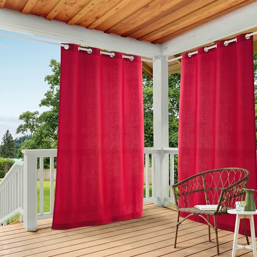 Exclusive Home Vorhänge, Polyester, 1 Paar, Polyester, Radiant Red, 54x108 Exclusive Home Vorhänge, Polyester, 1 Paar, Polyester, Radiant Red, 54x108 von TOWN & COUNTRY BASICS