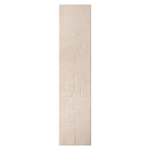 TOWN & COUNTRY EVERYDAY Rae Everwash® Abstrakter Bio-Teppich aus weichem Filz, maschinenwaschbar, mit Rutschfester Unterseite, Abstrakter Teppich, Taupe, 40 x 200 cm von TOWN & COUNTRY EVERYDAY