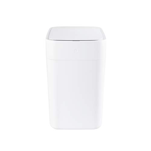TOWNEW T1S UPGRADE Smart Sensor Mülleimer, intelligenter Abfalleimer automatische Versiegelung selbstwechselnde 15,5 Liter weiß von TOWNEW