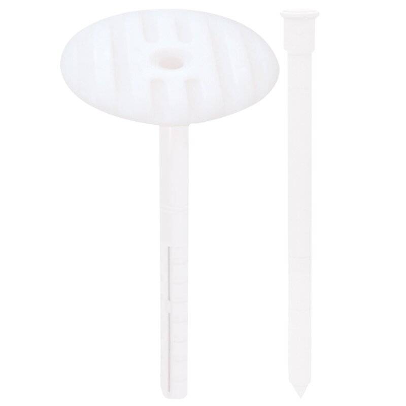 TOX Dämmstoffdübel Husky Schlagdübel mit Kunststoffnagel und 50mm Teller 10x180 - 50 Stück von TOX-DÜBEL-TECHNIK GmbH