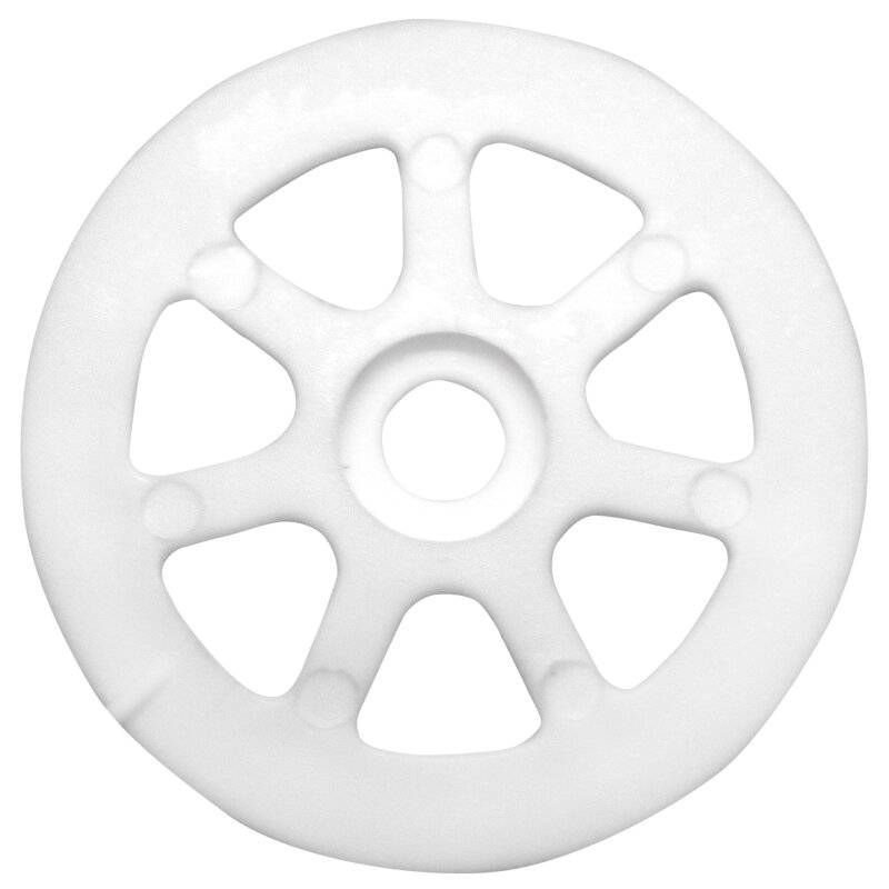TOX Dämmstoffscheibe Disc zur Befestigung von druckfesten Dämmplatten auf Holz 36 mm - 100 Stück von TOX-DÜBEL-TECHNIK GmbH