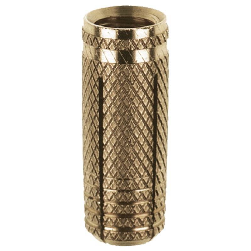 TOX Messing-Spreizdübel Metrix Innengewindedübel für Vollbaustoffe M6x22 mm Kleinpack - 25 Stück von TOX-DÜBEL-TECHNIK GmbH