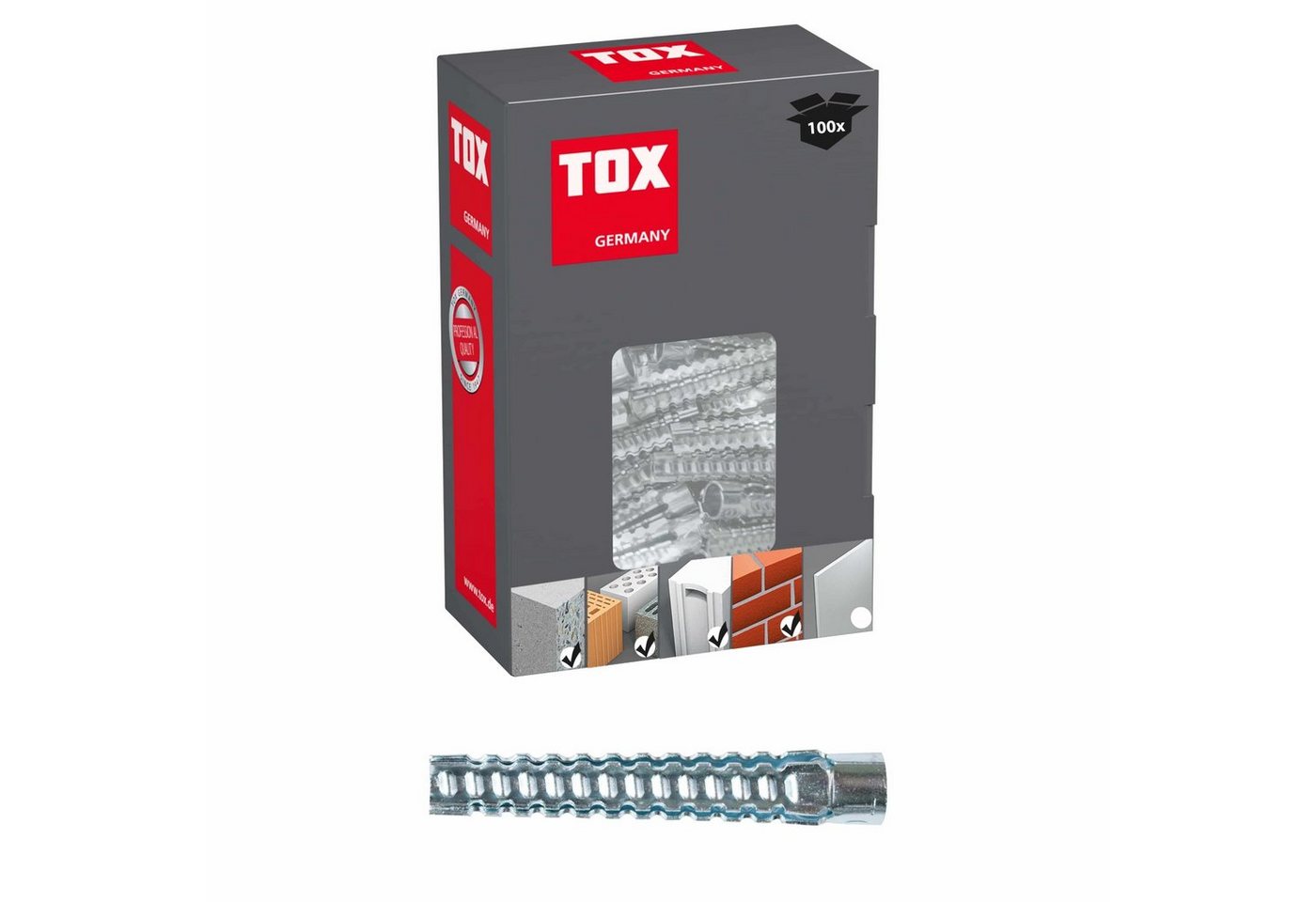 TOX-DÜBEL-TECHNIK Nageldübel, TOX Metall-Krallendübel Tiger von TOX-DÜBEL-TECHNIK