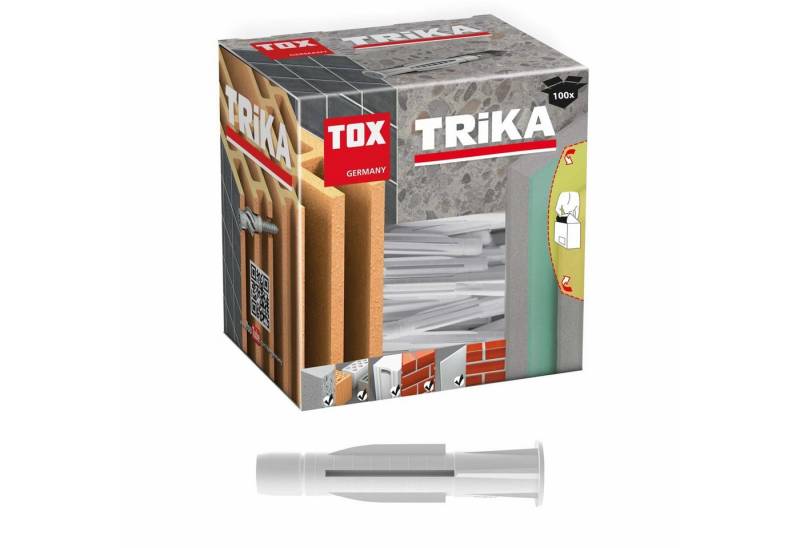 TOX-DÜBEL-TECHNIK Universaldübel, TOX Allzweckdübel Trika - Allzweckdübel für nahezu alle Baustoffe von TOX-DÜBEL-TECHNIK