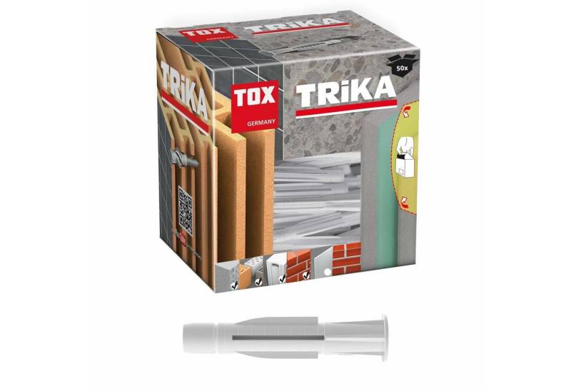 TOX-DÜBEL-TECHNIK Universaldübel, TOX Allzweckdübel Trika - Allzweckdübel für nahezu alle Baustoffe von TOX-DÜBEL-TECHNIK