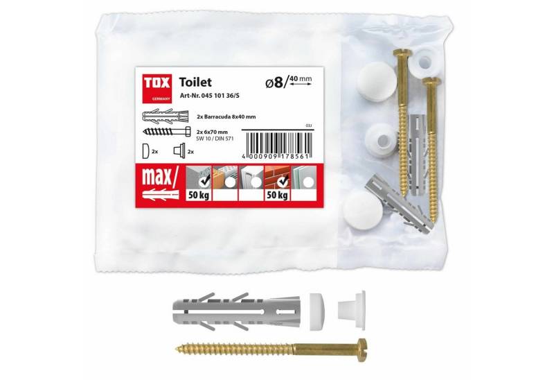 TOX-DÜBEL-TECHNIK Universaldübel, TOX Spiegelbefestigung Look von TOX-DÜBEL-TECHNIK