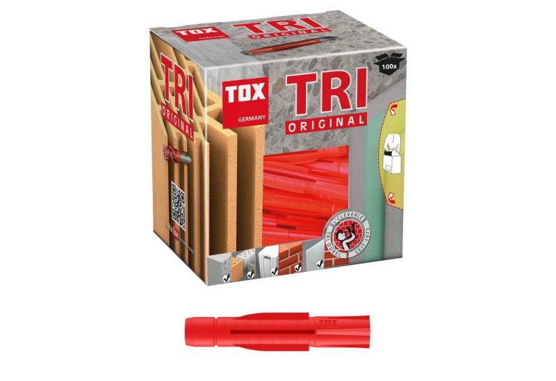 TOX-DÜBEL-TECHNIK Universaldübel Allzweckdübel für Dusche u. Bad, (100-tlg) von TOX-DÜBEL-TECHNIK