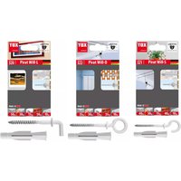 TRIKA Blister à 2 goujons, 8x51 mm, avec crochet H-D Forma 11 TOX 051701111 TRIKA Blister à 2 goujons, 8x51 mm, avec crochet H-D Forma 11 TOX 051701111 von TOX