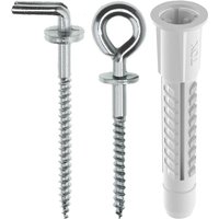 4er Blisterpackung Dübel 4AS-K 6x41 mm mit HD-Haken Form 32 TOX 051701321 4er Blisterpackung Dübel 4AS-K 6x41 mm mit HD-Haken Form 32 TOX 051701321 von TOX