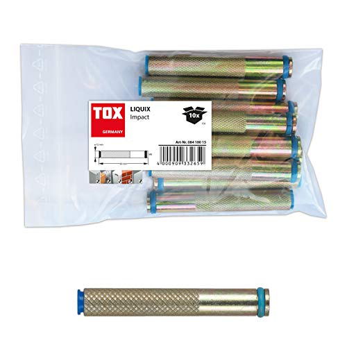 TOX Verbundmörtel-Zubehör Liquix Impact M8x80 mm, 10 Stück, 08410015 von TOX