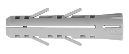 TOX Spreizdübel Barracuda 8x40 mm, Dübel speziell für Vollstein und Beton mit sehr hohen Haltewerten, zuverlässige Befestigungen und einfache Montage, 12 Stück im Blister, 013700061 von TOX