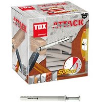 TOX ATTACK 017102101 Nageldübel Ø 6 mm x 40 mm, 50 St. von TOX