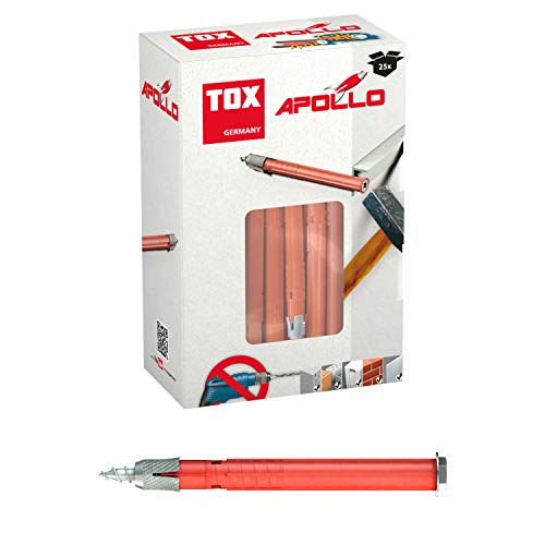TOX Allzweck-Rahmendübel Apollo KB 10 x 120 mm, Inhalt 25 Stück Dübel und 25 Schrauben, 049101541 TOX Allzweck-Rahmendübel Apollo KB 10 x 120 mm, Inhalt 25 Stück Dübel und 25 Schrauben, 049101541 von TOX