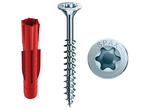 TOX Allzweckdübel Tri 8/51 KT mit Senkkopfschraube Klingengröße T20 SPAX Teilgewinde 5,0 x 70 mm VPE 100 Stück TOX Allzweckdübel Tri 8/51 KT mit Senkkopfschraube Klingengröße T20 SPAX Teilgewinde 5,0 x 70 mm VPE 100 Stück von TOX