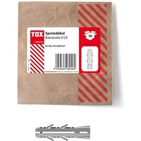 TOX BARRACUDA 013600021 Spreizdübel Ø 5 mm x 25 mm, 10 St. von TOX
