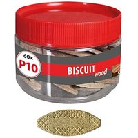 TOX BISCUIT WOOD P10 015260241 Flachdübel, 60 St. von TOX