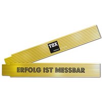 TOX ERFOLG IST MESSBAR Meterstab Holz von TOX