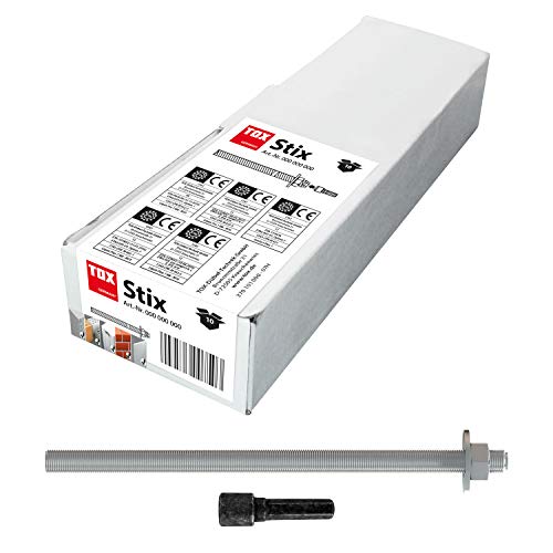 TOX Gewindestange Stix verzinkt M12 x 250, 10 Stück - 070101221 TOX Gewindestange Stix verzinkt M12 x 250, 10 Stück - 070101221 von TOX