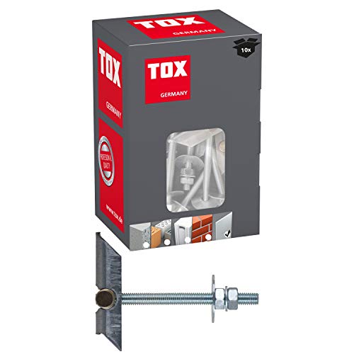 TOX Kippdübel Spagat Pro – M8 – Extrem hohe Haltewerte bei Hohlräumen – 10 Dübel – 023100171 von TOX