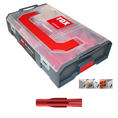 TOX L-BOXX Mini Allround Tri Dübelset effektiv, kompakt, übersichtlich, individuell anpassbar & stapelbar + Tri Dübelsortiment für Befestigungen in nahezu allen Baustoffen, 094900201, Grau TOX L-BOXX Mini Allround Tri Dübelset effektiv, kompakt, übersichtlich, individuell anpassbar & stapelbar + Tri Dübelsortiment für Befestigungen in nahezu allen Baustoffen, 094900201, Grau von TOX