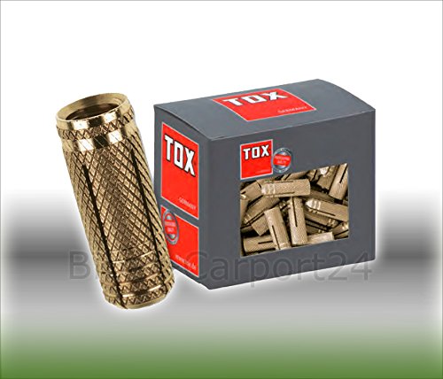 TOX Messing Spreizdübel Metrix M12 x 37 mm, 25 Stück, 026100061 TOX Messing Spreizdübel Metrix M12 x 37 mm, 25 Stück, 026100061 von TOX