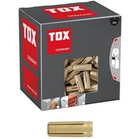 TOX Messing-Spreizdübel Metrix M6 x 22 mm Kleinpack - 25 Stück - 026100131 TOX Messing-Spreizdübel Metrix M6 x 22 mm Kleinpack - 25 Stück - 026100131 von TOX