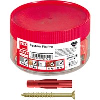 TOX Parkett- & Regalschienenbefestigung System Fix Pro 5x31 mm 100 Stk von TOX