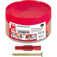 TOX Parkett- & Regalschienenbefestigung System Fix Pro 6x36 mm 70 Stk von TOX
