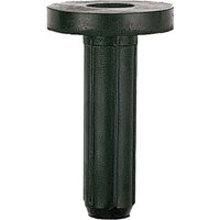 TOX - Schallschutzdübel 10x34 mit Kragen - schallabsorbierende Dübel, schwarz - 100 Stück von TOX