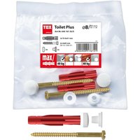 Stand-WC-Befestigung Toilet Plus weiß Stand-WC-Befestigung Toilet Plus weiß von TOX