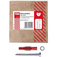 TOX TRI 10/61 010601161 Dübel- und Schrauben-Sortiment Ø 10 mm x 61 mm, 2 St. von TOX