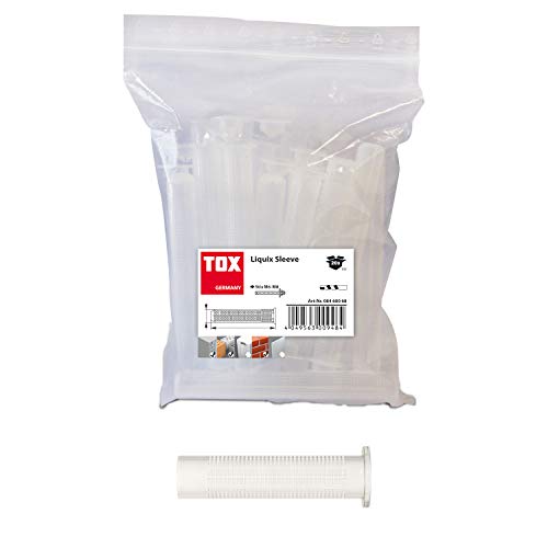 TOX Verbundmörtelzubehör Liquix Sleeve Siebhülsen 16x 130 mm, Inhalt 20 Stück, 08460074 von TOX