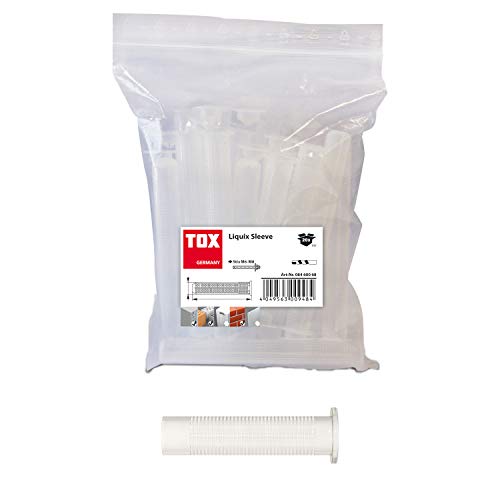 TOX Verbundmörtelzubehör Liquix Sleeve Siebhülsen 20 x 85 mm, Inhalt 20 Stück, 08460078 von TOX