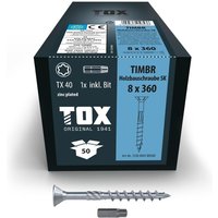 TOX - timbr 8,0 x 360 sk (50 Stk.) von TOX