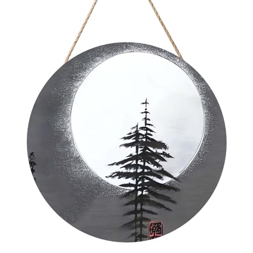 Door Sig Personalisiertes Willkommensschild, Holzschild für Haustür, Mond, Kiefer, Holzschilder, unlackiertes Holzschild mit Schnur, Heimdekoration, Gartenschild für Garten, Hof Door Sig Personalisiertes Willkommensschild, Holzschild für Haustür, Mond, Kiefer, Holzschilder, unlackiertes Holzschild mit Schnur, Heimdekoration, Gartenschild für Garten, Hof von TOXOCMDKLE